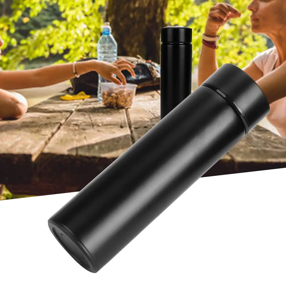 Termo Digital Inteligente Acero Inoxidable 500 Ml - Negro 2
