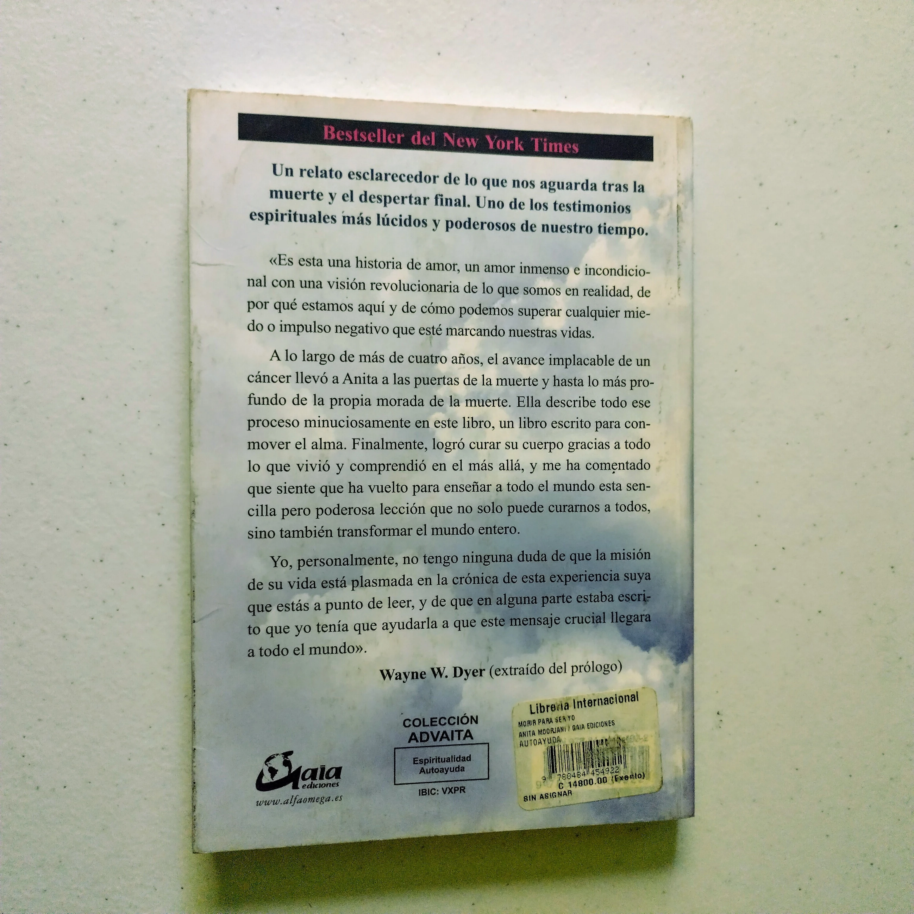 Morir para ser yo, Anita Moorjani, usado 2