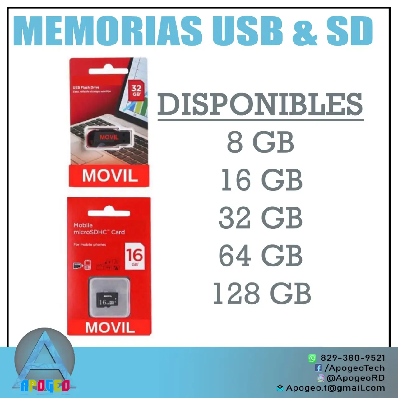 Memorias USB y Micro SD