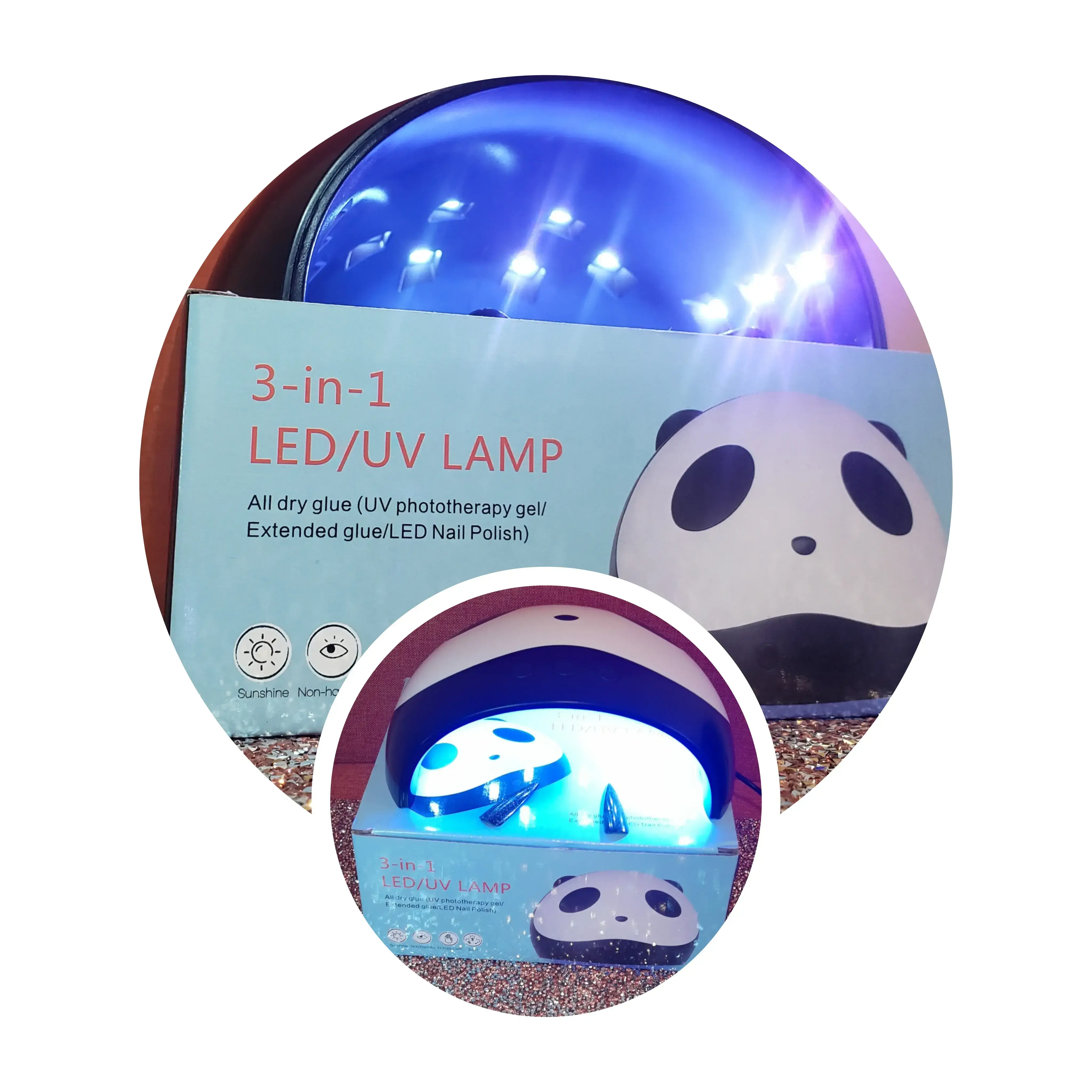 Lampara de Pamda UV