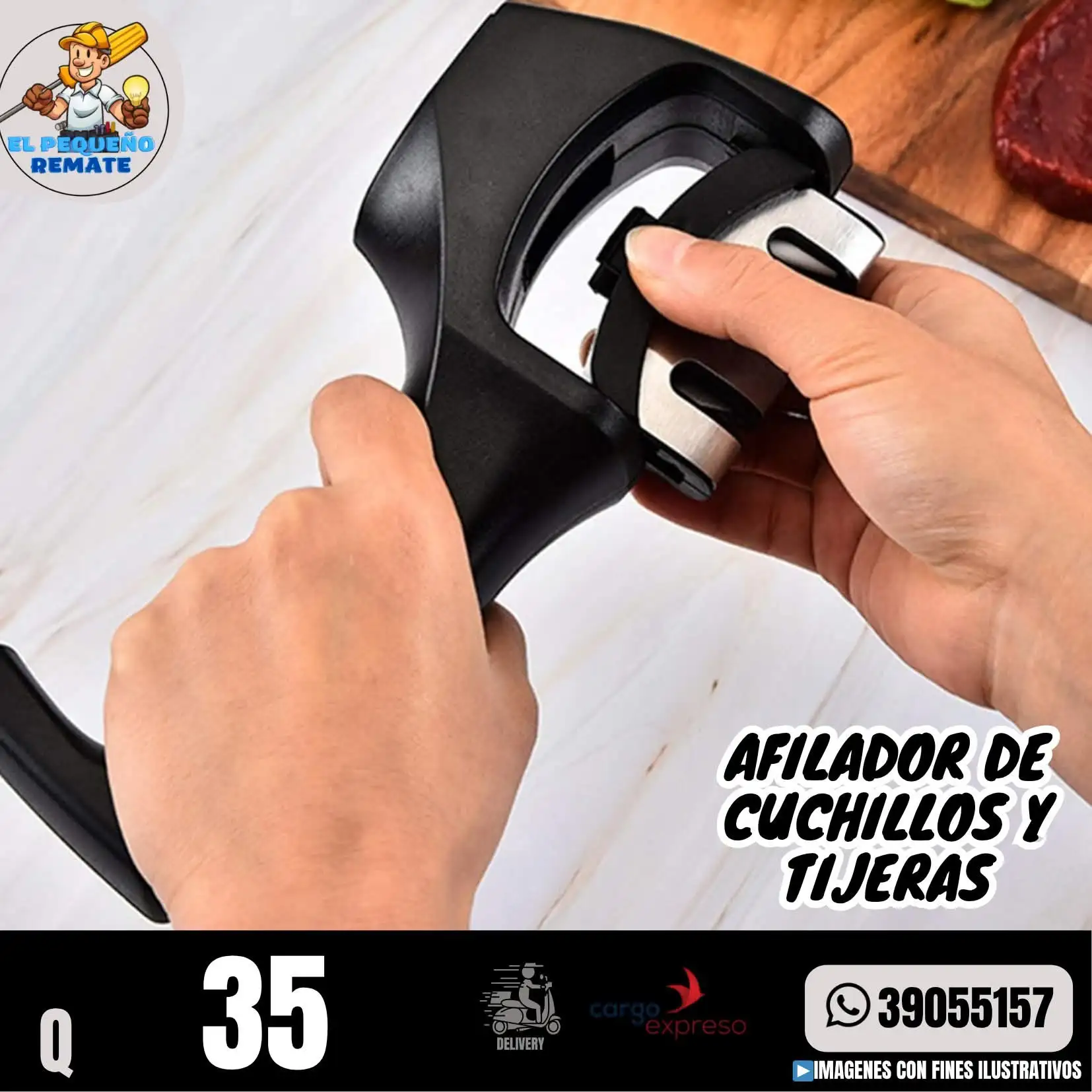 AFILADOR DE CUCHILLOS Y TIJERAS 3