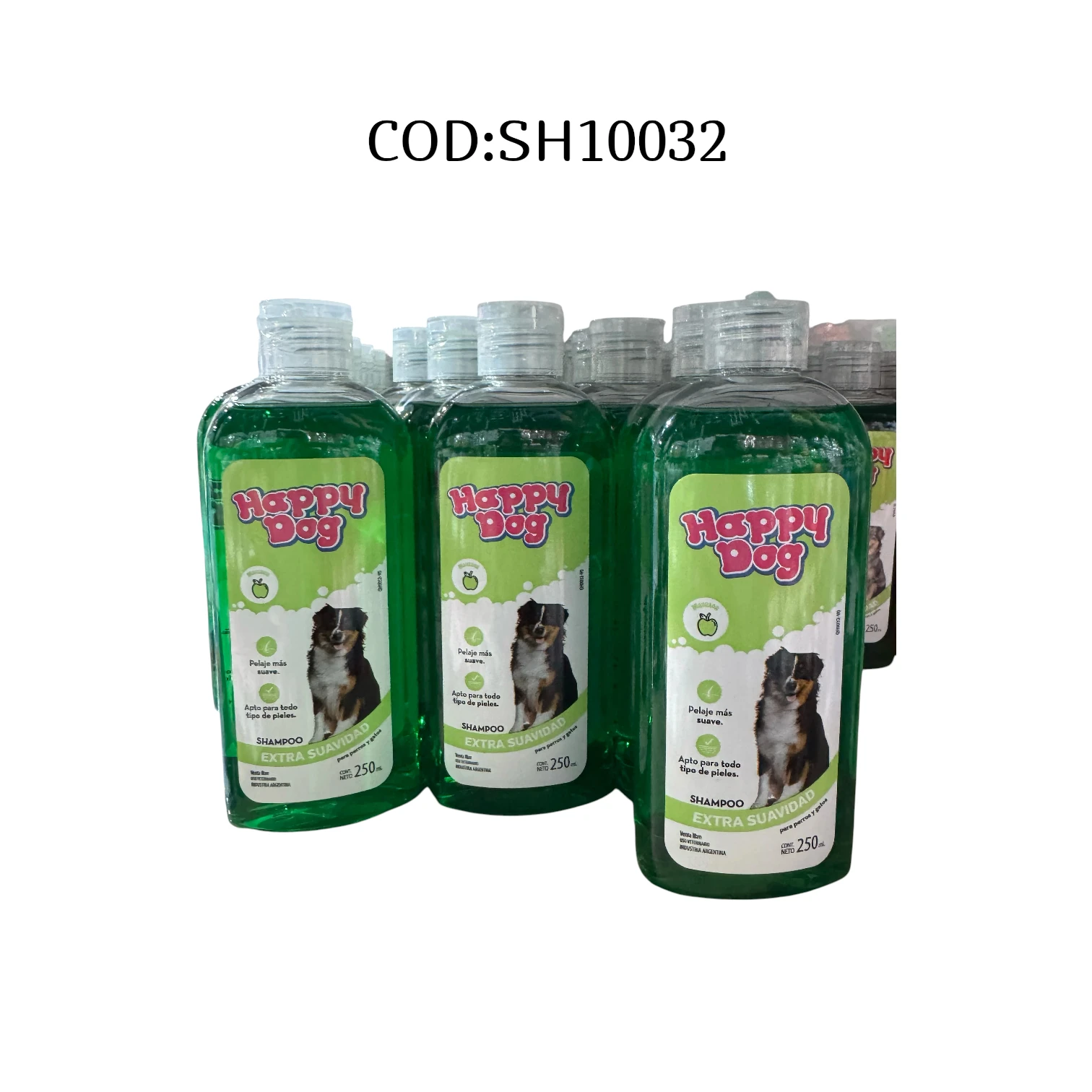 Shampoo Happy Dog Manzana 