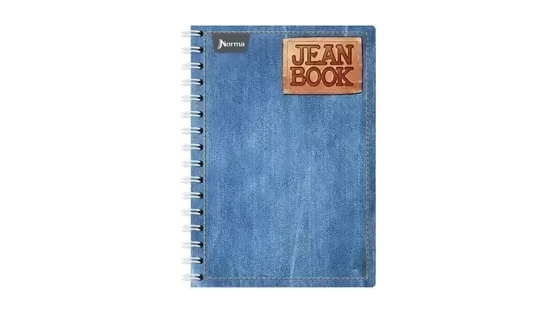 Cuaderno francés c5 jeanbook 100 hojas espiral  2