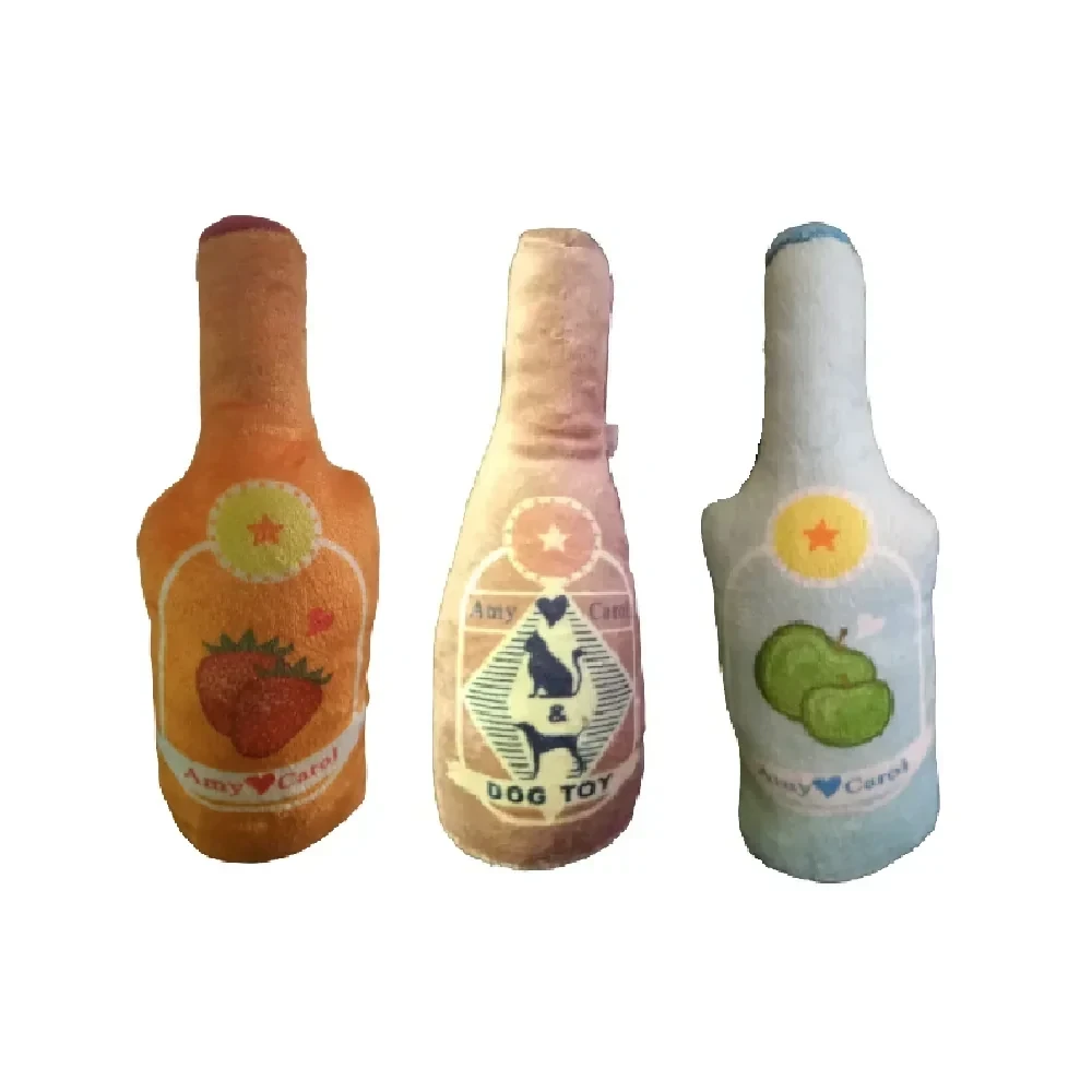 Juguete de tela botella