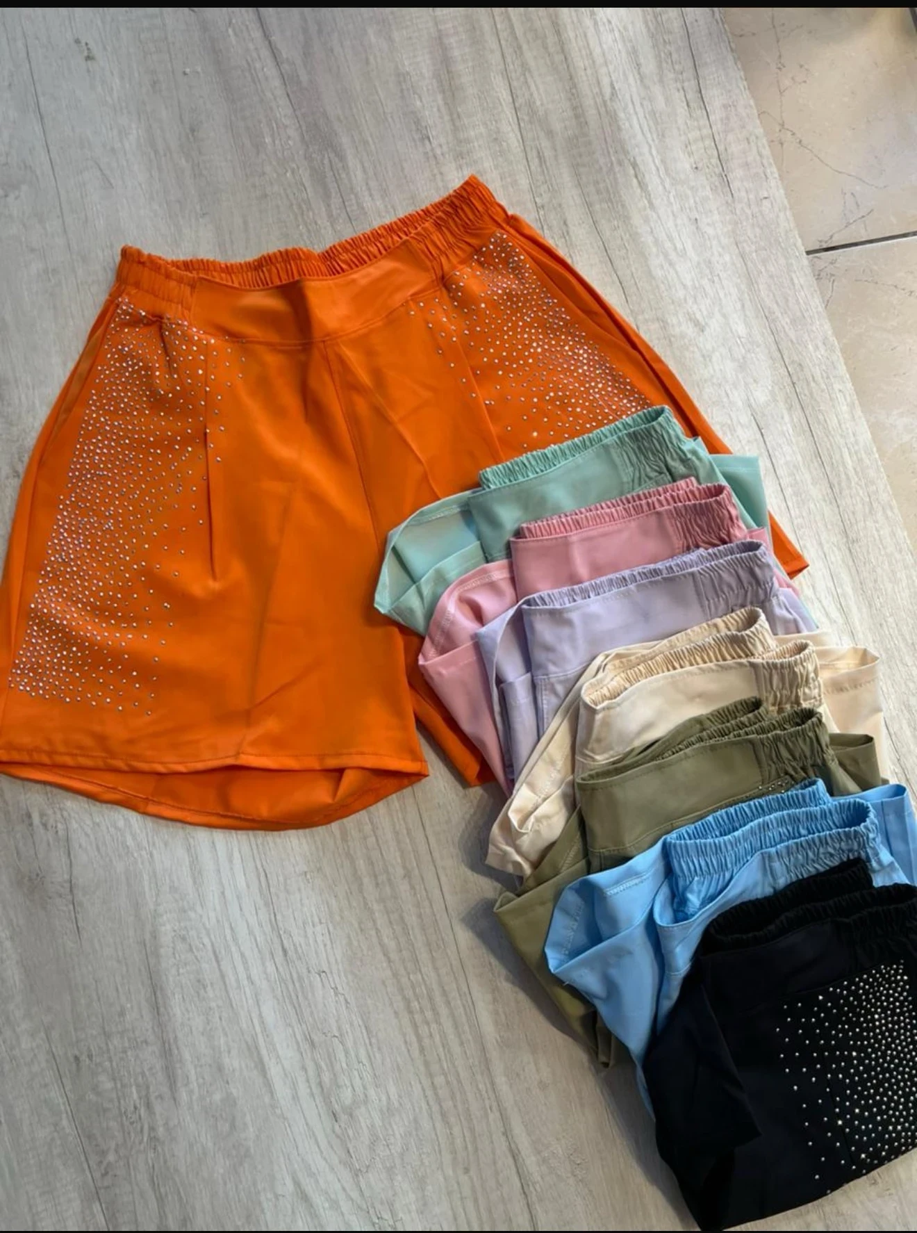 SHORT SASTREROS BRILLO
