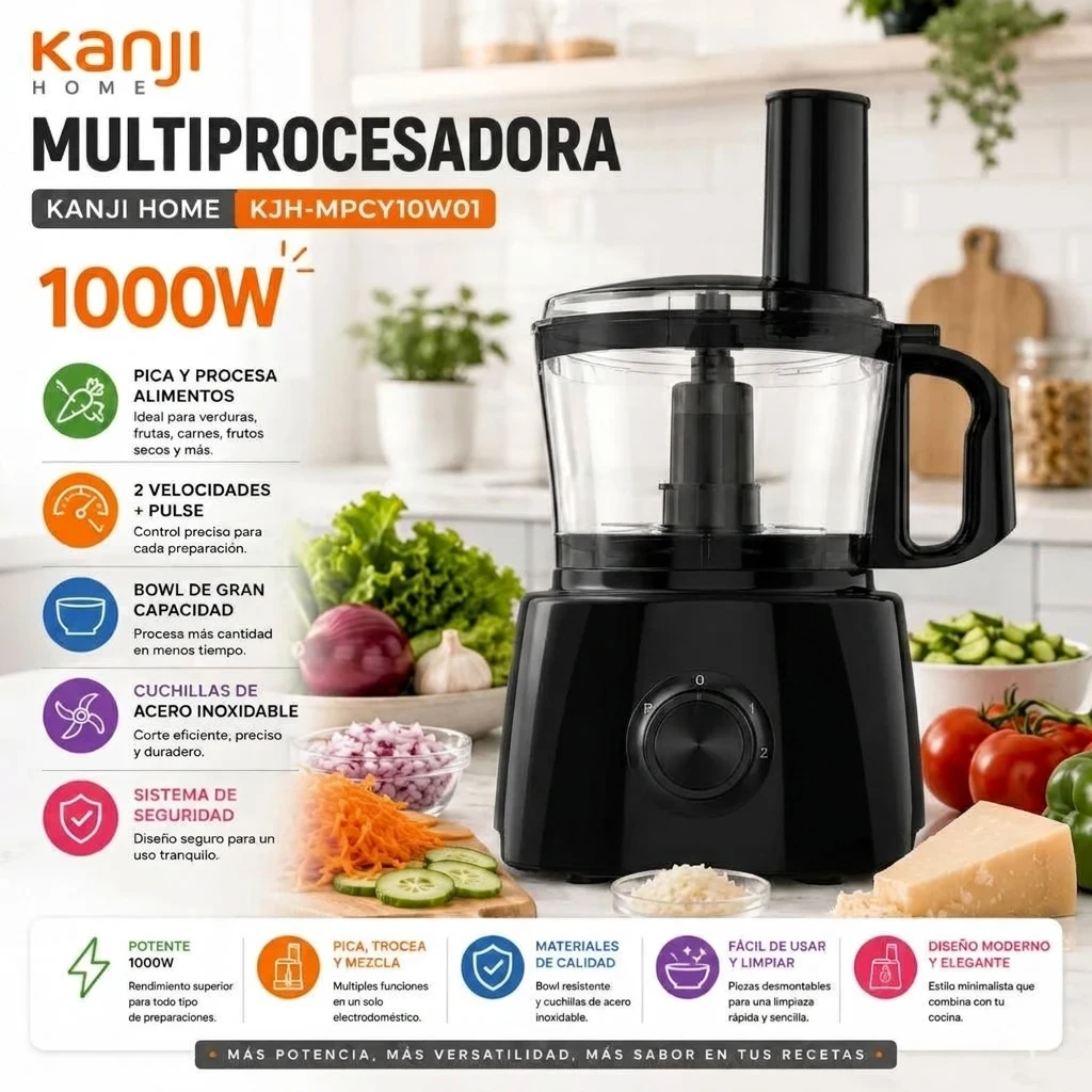 MULTIPROCESADORA KANJI KJH-MPCY10W01