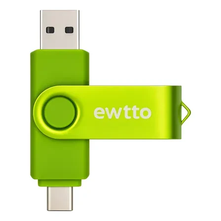 Pendrive Ewtto con conectividad dual USB y Tipo C