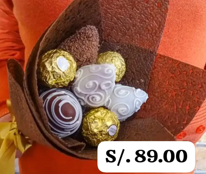 Ramo de chocofresas 