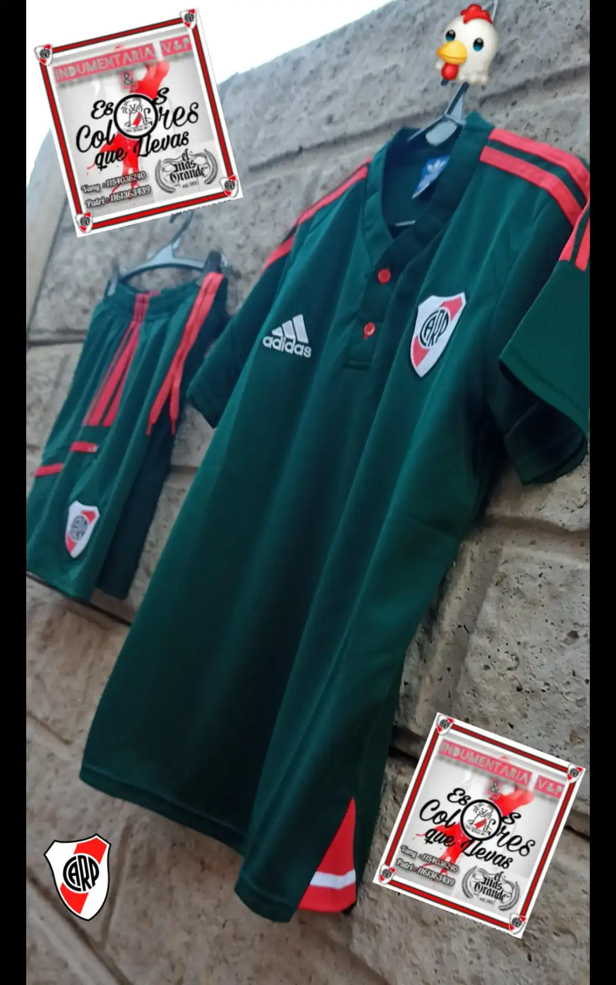 Conjunto de Chomba Cuello Mao Temp.2023