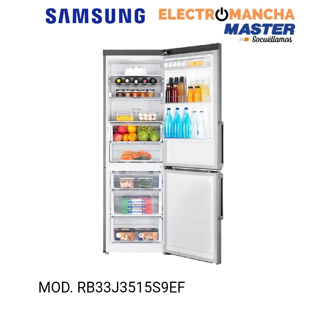 FRIGO COMBI SAMSUNG RB33J3515S9EF INOX. NF CLASE E 3