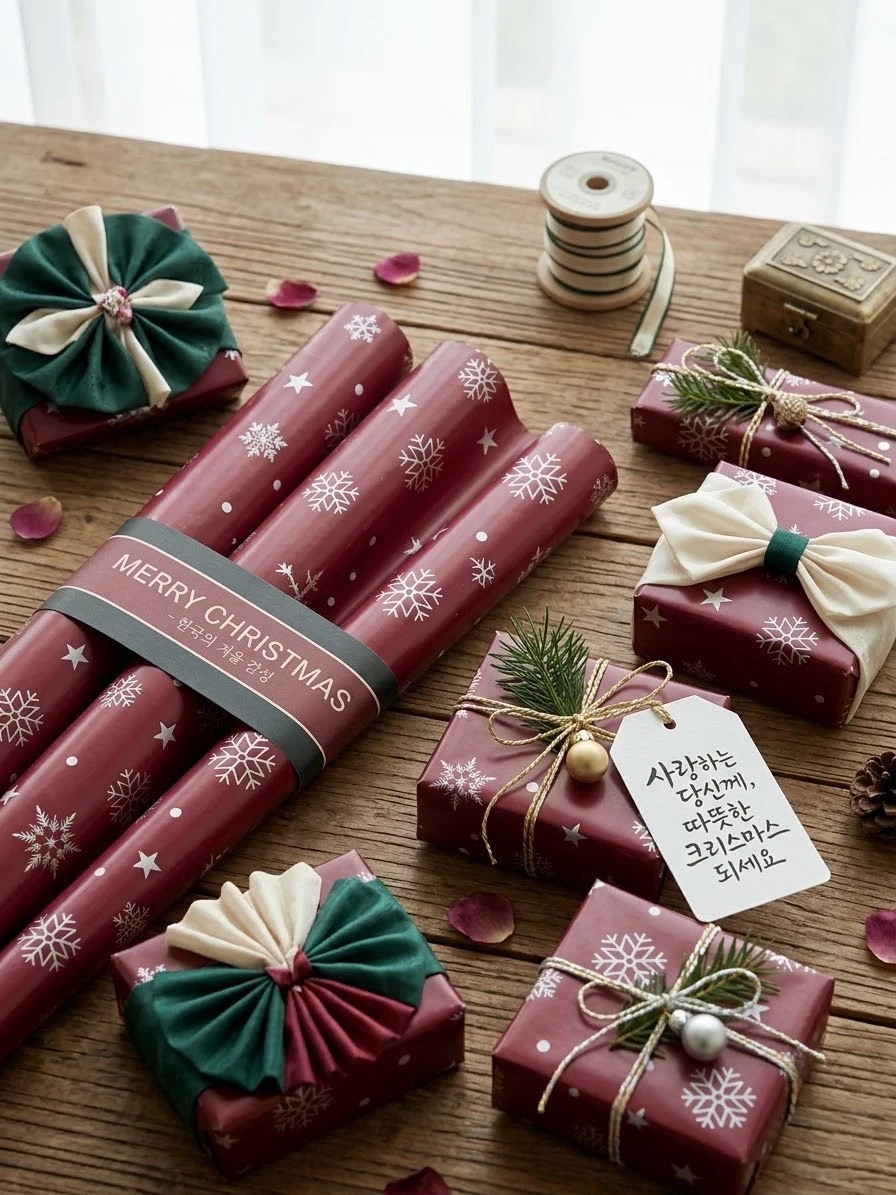 20 pliegos de papek navideño  4