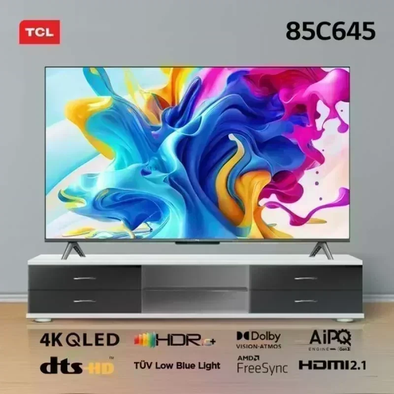 Smart Tv TCL 85" Qled 85C655A 4K HDR Smart TV Google TV