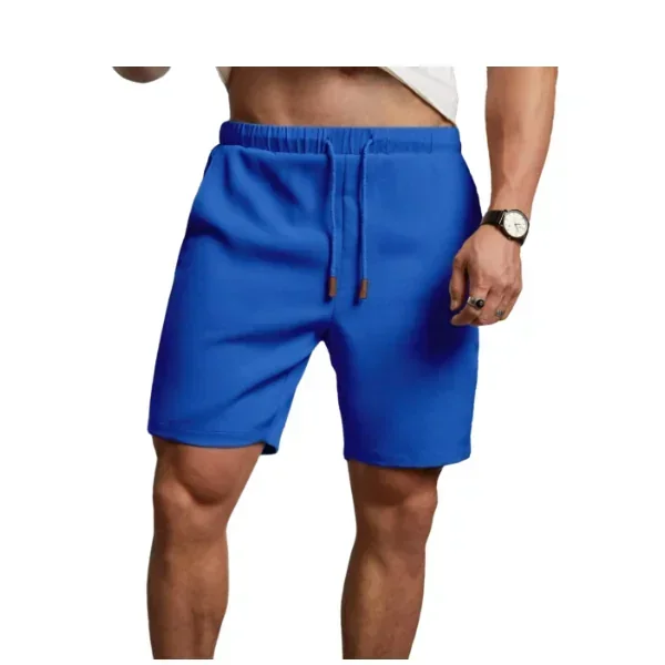 Basics Hombres Shorts de cintura con cordón