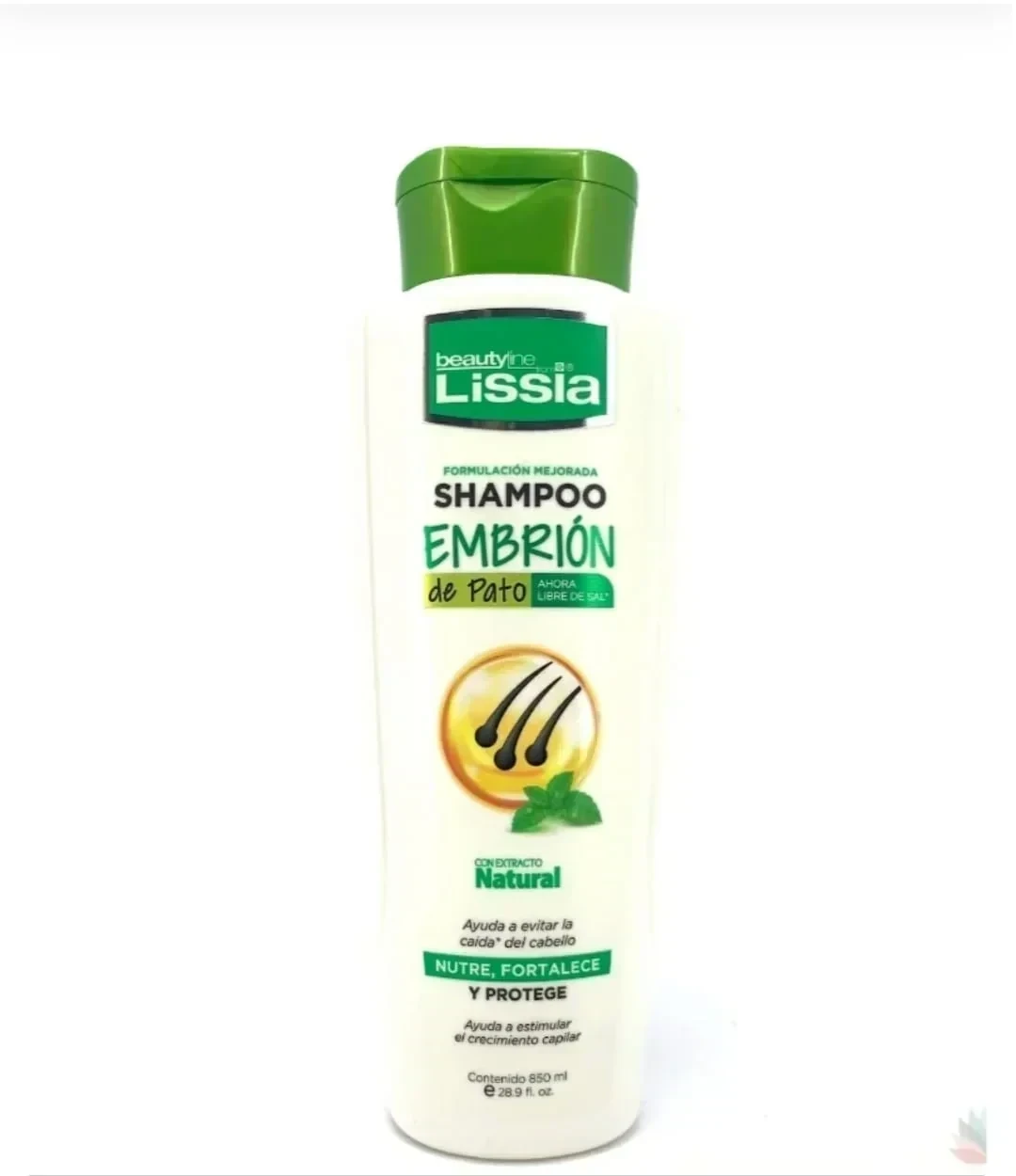 lissia shampoo tarro x850 embrion de pato
