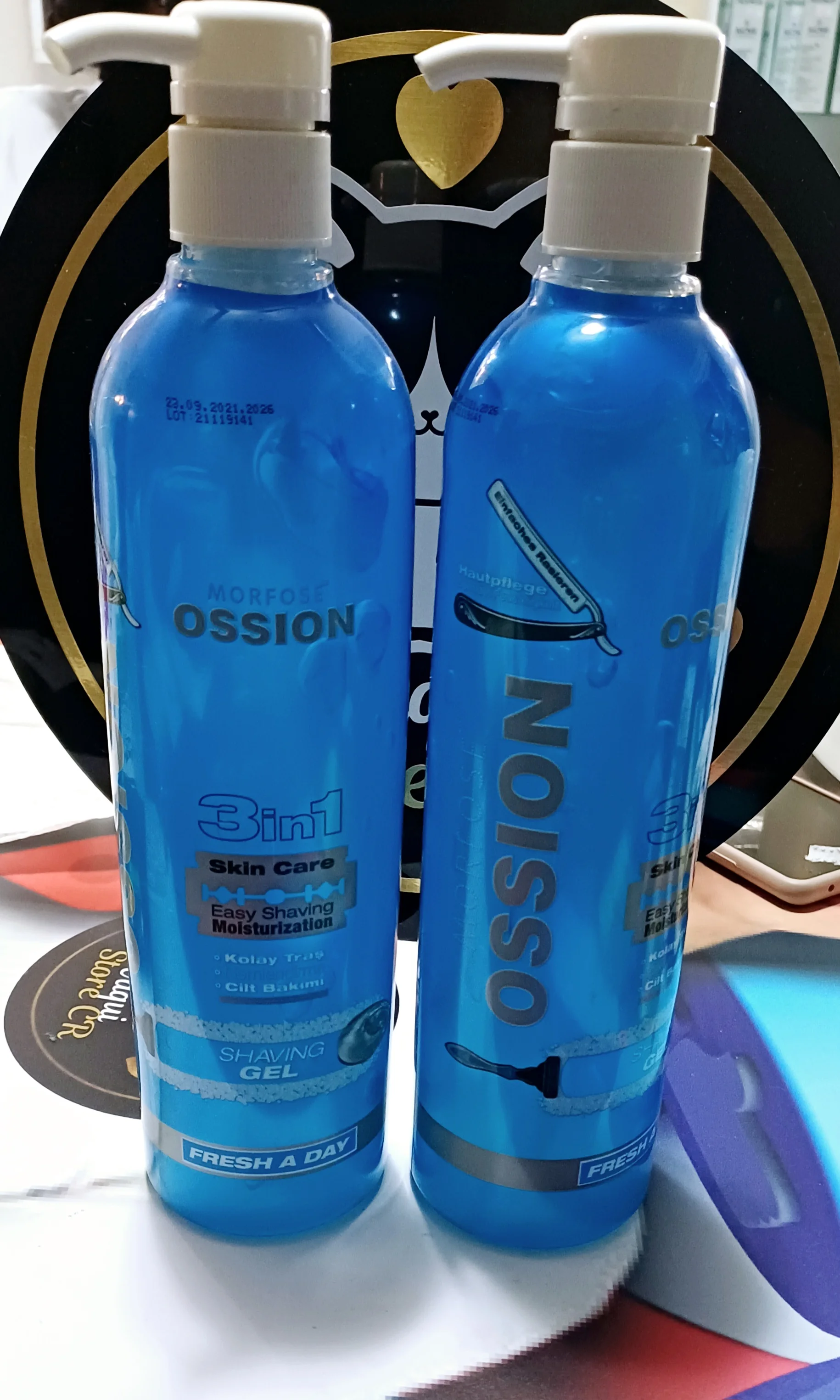 Gel de afeitado 3 en 1 Morfose ossion 700ml