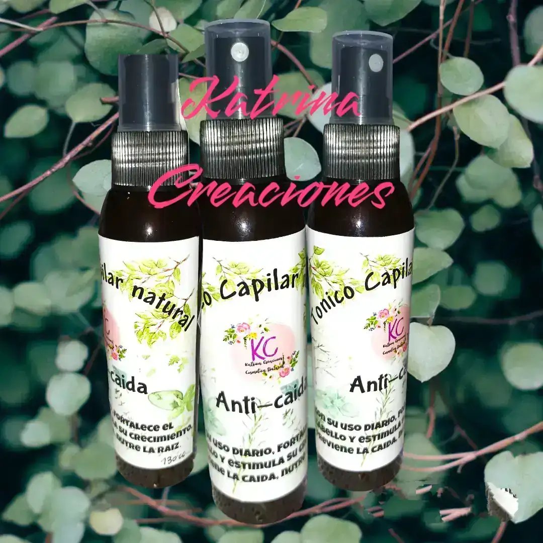 Tonico capilar natural.Anti-caida