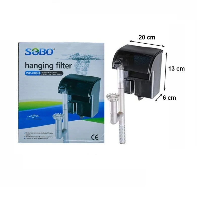 Filtro Externo Sobo Wp-606h 10w 500l/h 2