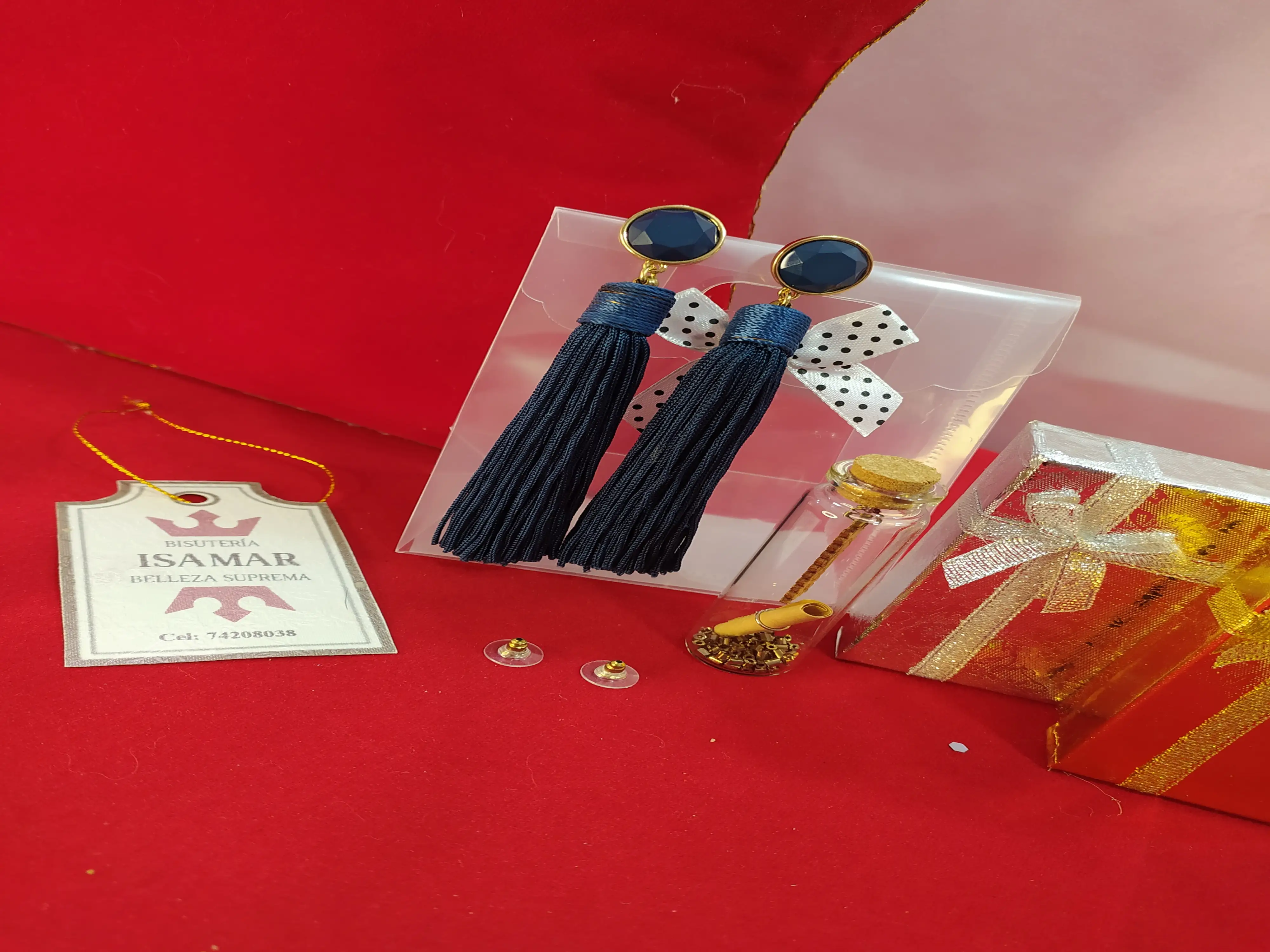 ARETES CON HILO