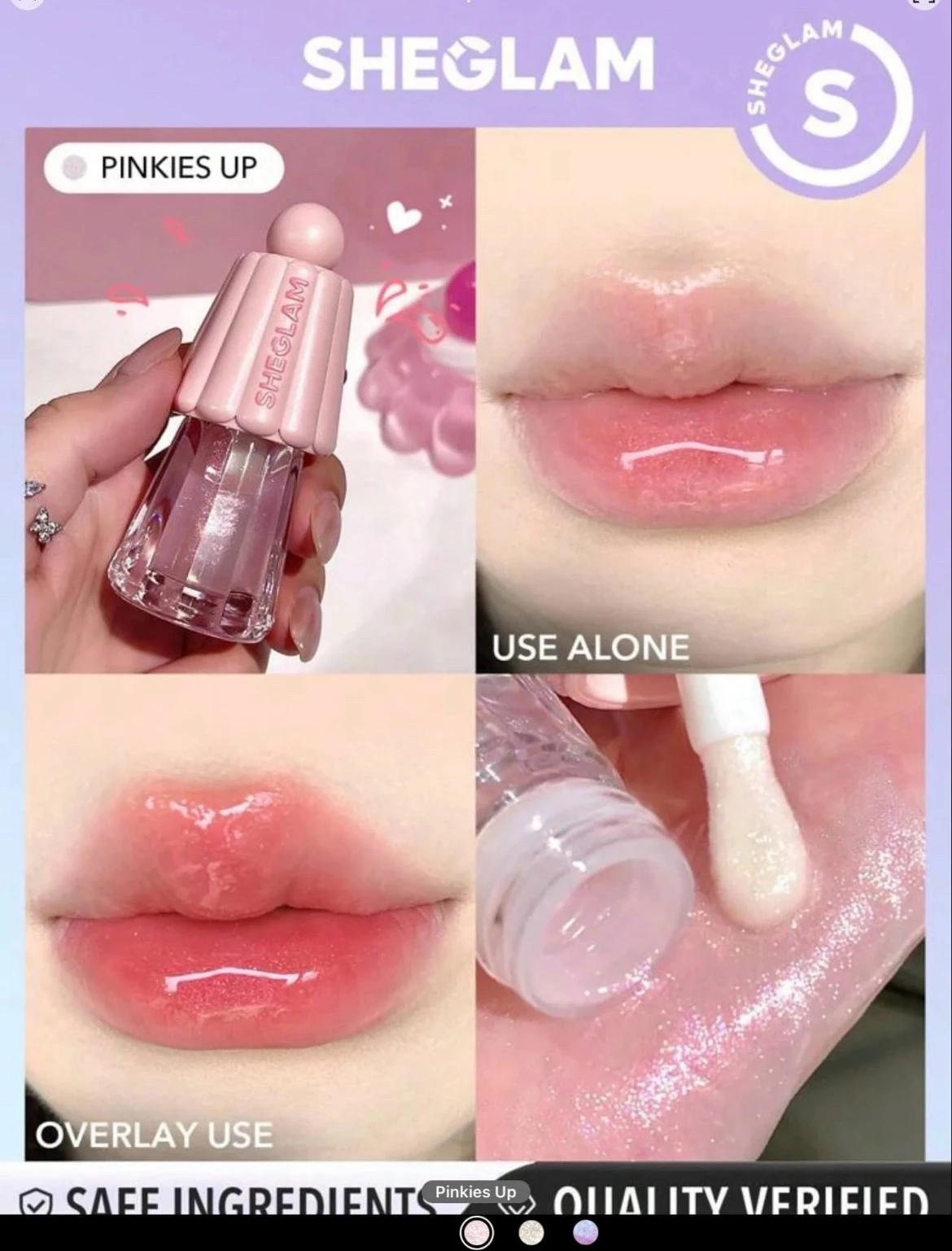 Brillo labial Sheglam 3