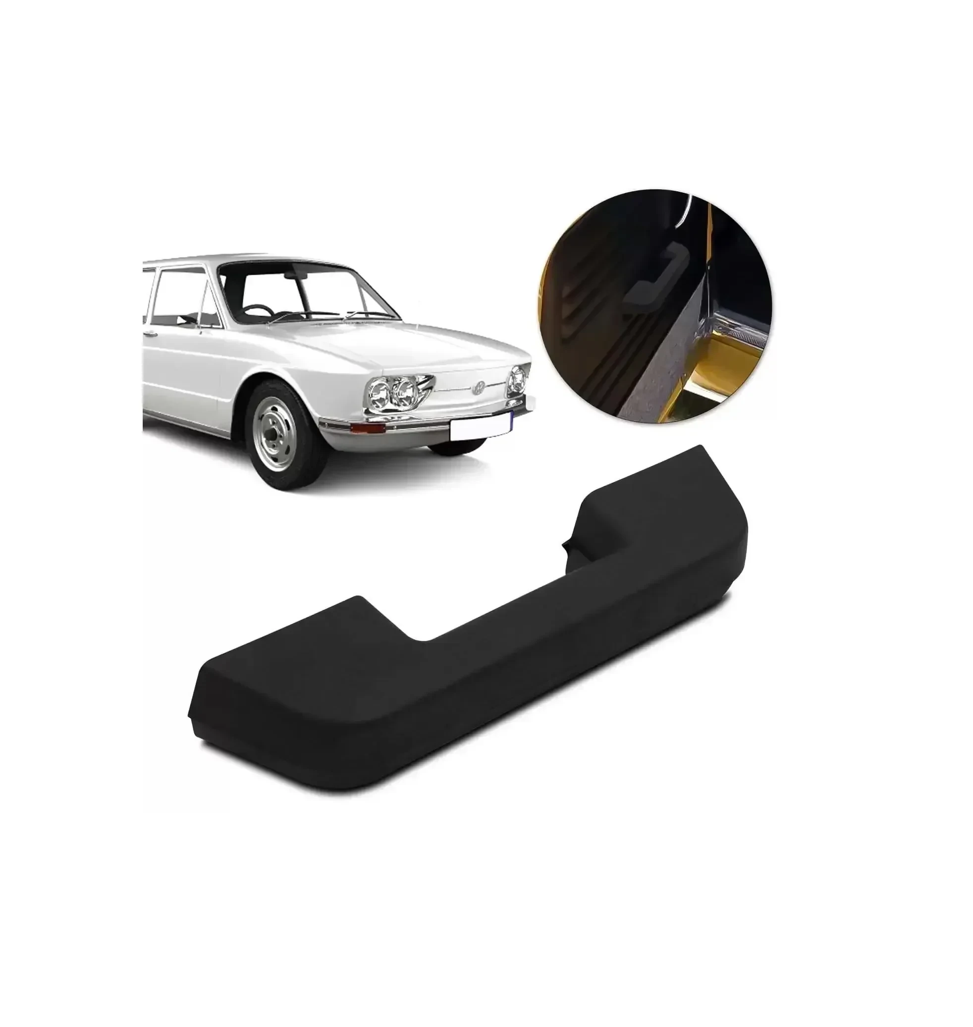 Agarrador puerta VW Fusca / Brasilia / Kombi 1976-1986 / 165511 3