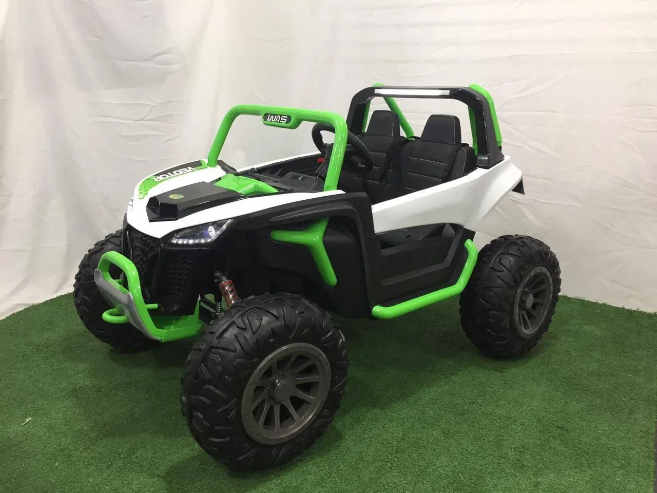 Carro Eléctrico Para Niño Buggy Gigante Con Pantalla de Video Gigante 1 a 8 años 7