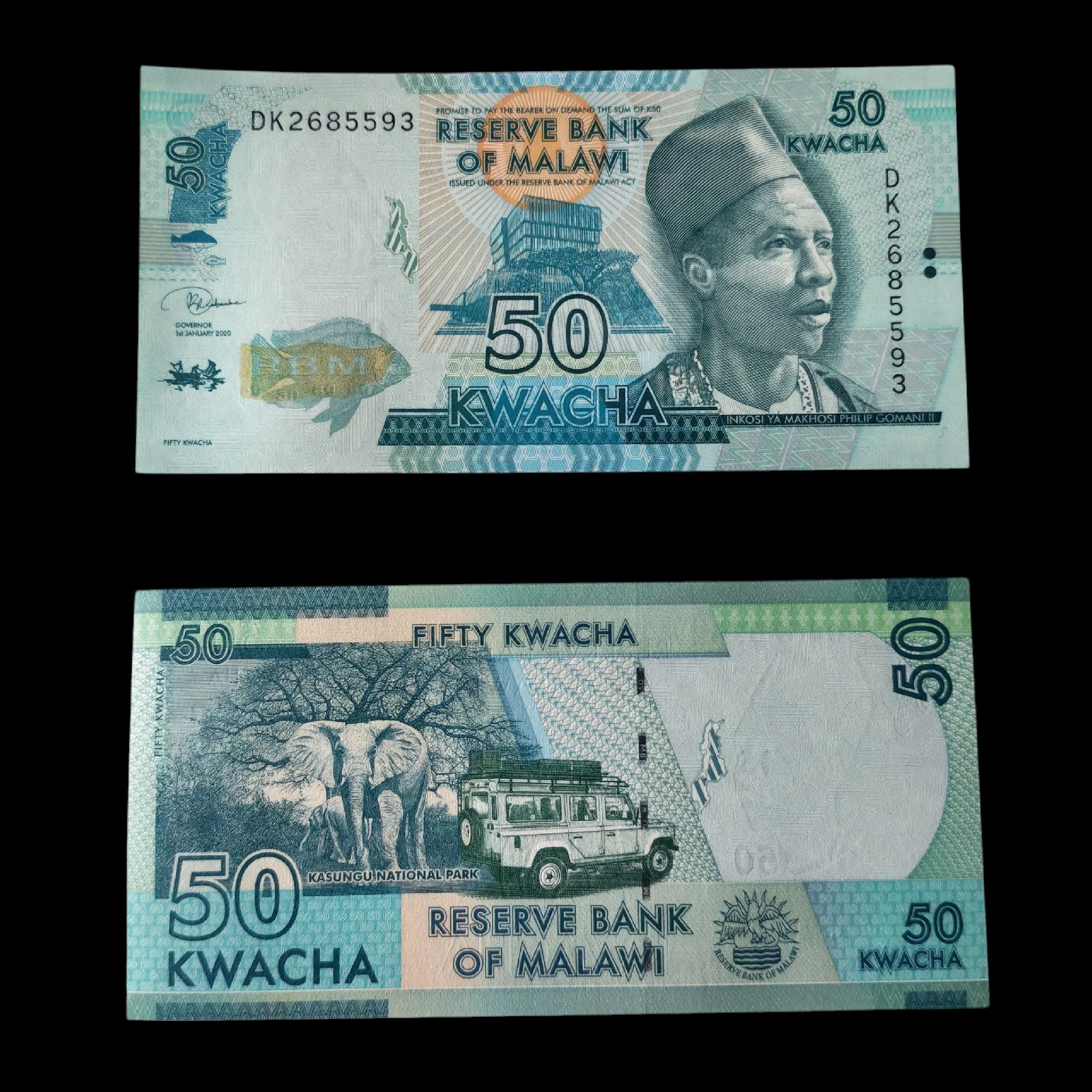 ° Malawi 50 Kwacha UNC