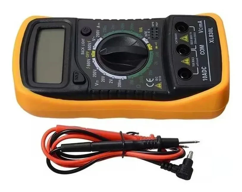 Tester Multimetro Digital Xl830l Voltímetro Medidor 4