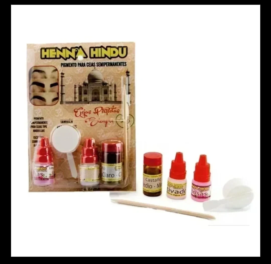 henna hindu kit para titurar cejas