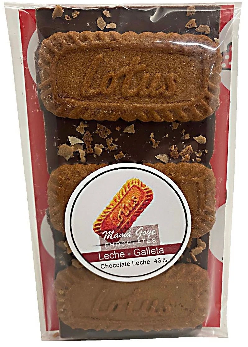 TABLETA CHOCO LECHE LOTUS