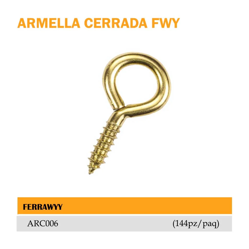 ARMELLA CERRADA FWY (144pz/paq) Nro. 6