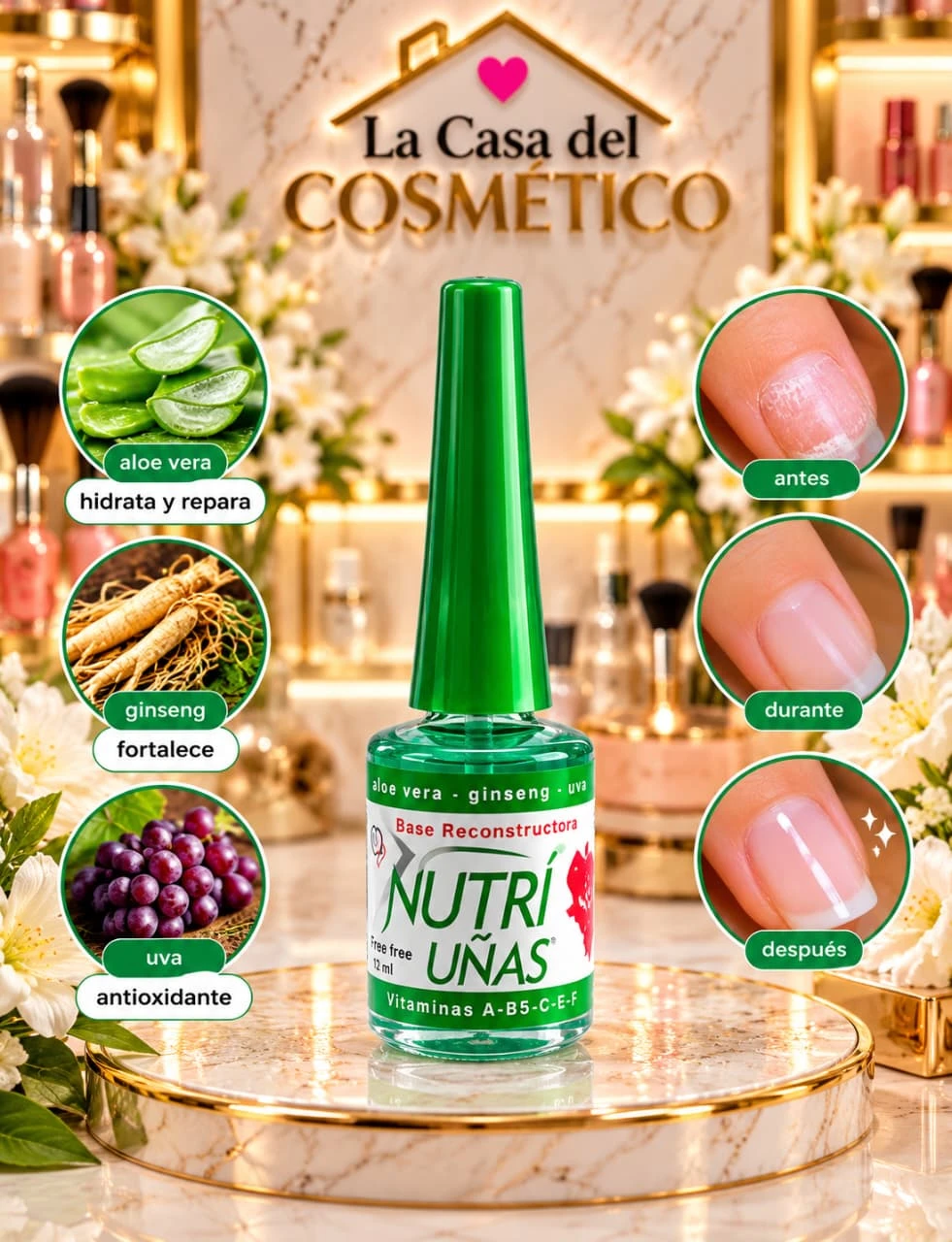 diamante pluss base nutri uñas