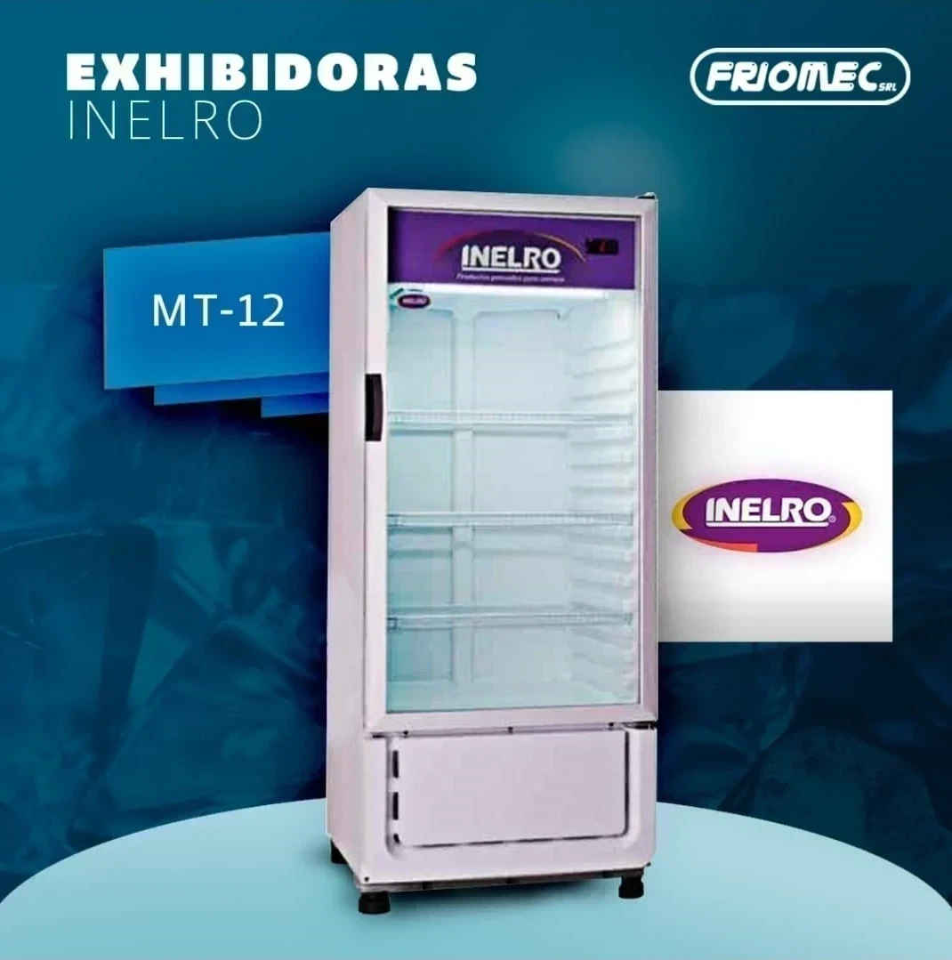 ❄️EXHIBIDORA INELRO MT12 300LTS 