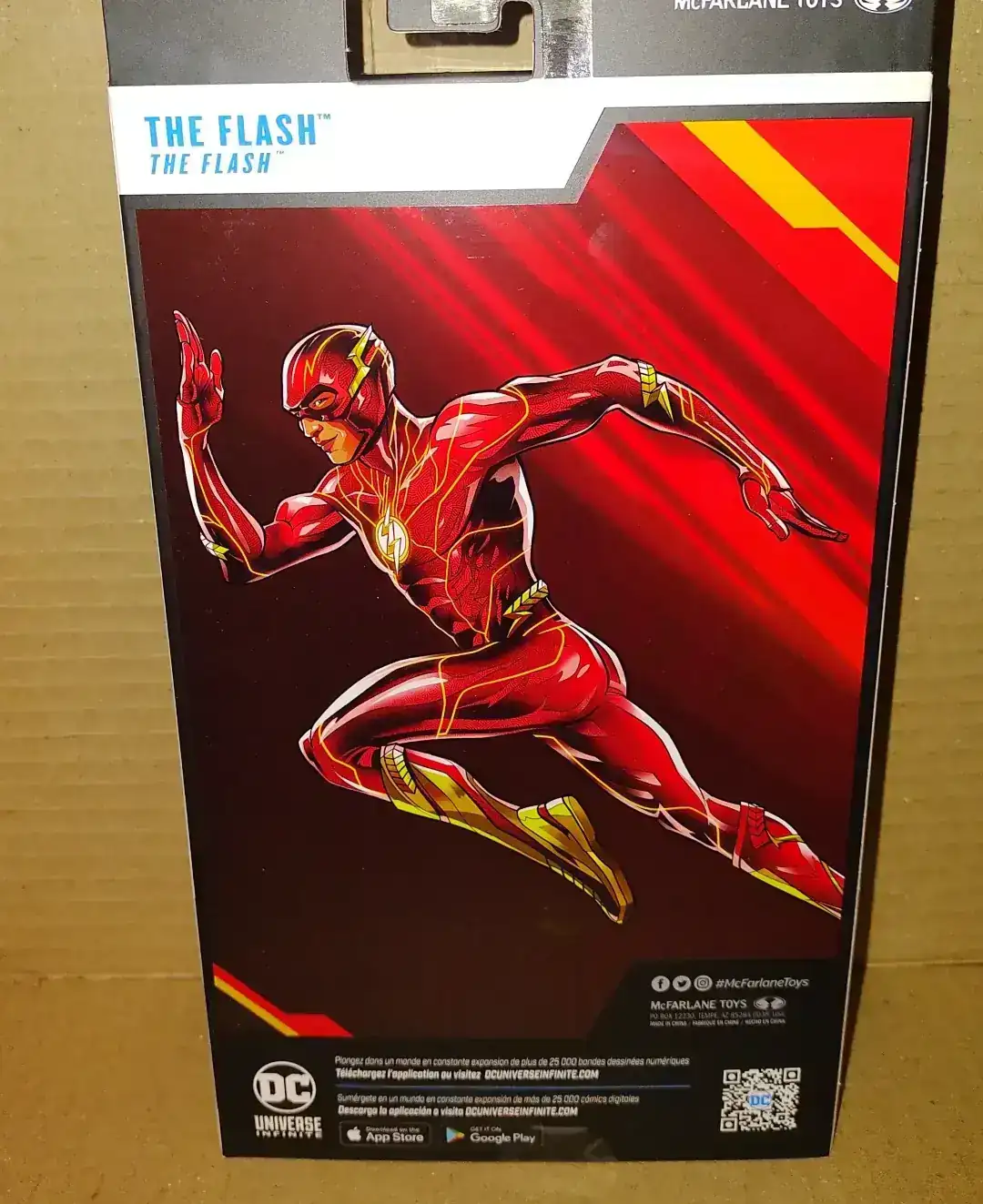 Mcfarlane DC Multiverse the Flash Gold label Flash 2