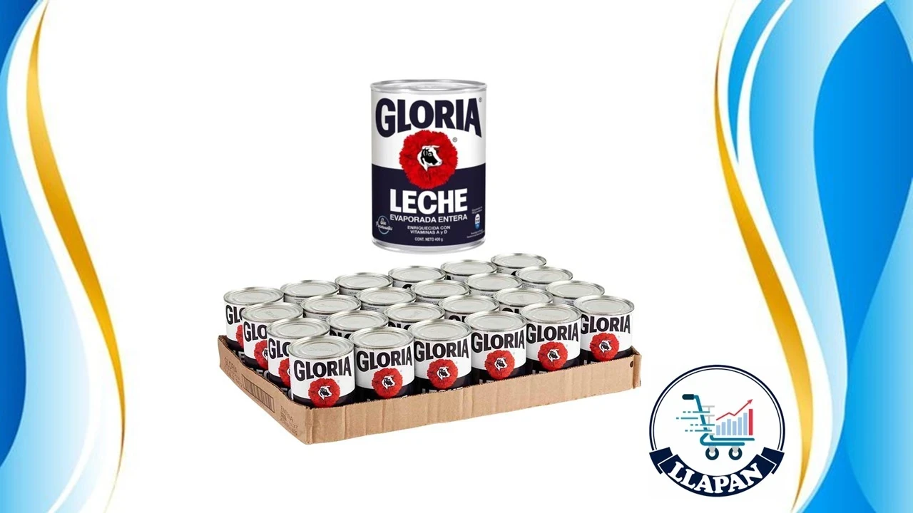 LECHE GLORIA AZUL GRANDE 390 G