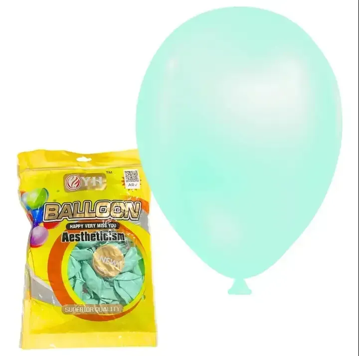 Globo latex 10 pulgadas 2.2gr macaron Aestheticism por 50 unidades  2
