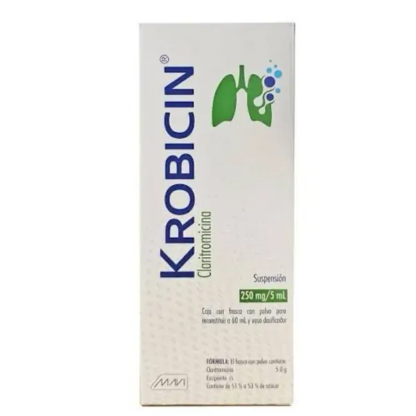 Claritromicina susp 250mg/5ml