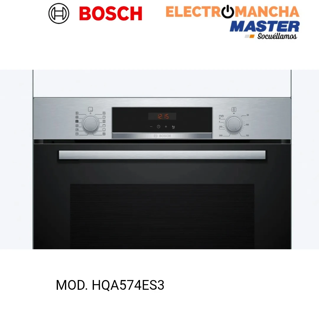 HORNO BOSCH HQA574ES3 INOX PIROLITICO A+ 2