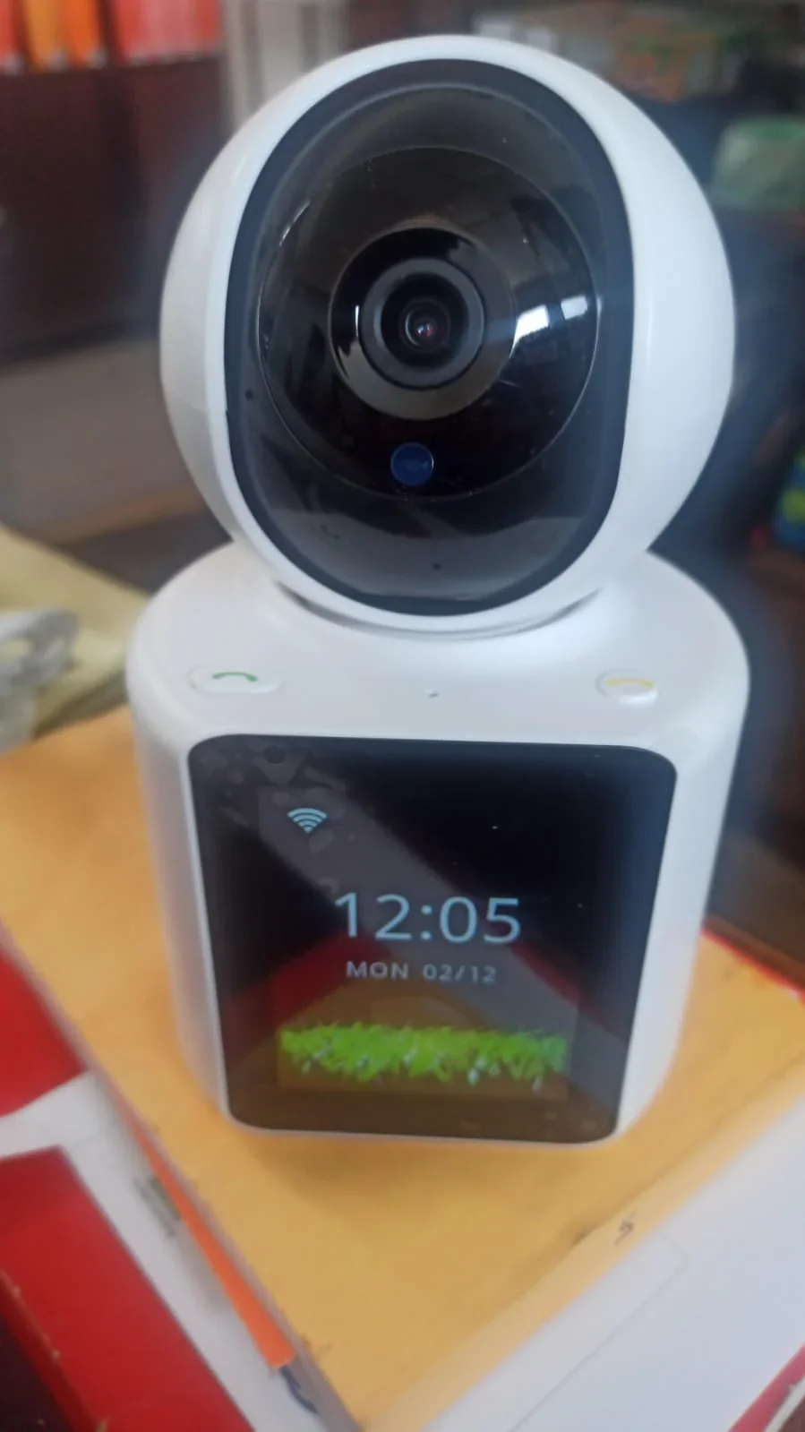 Camara vigilancia con intercomunicador  2
