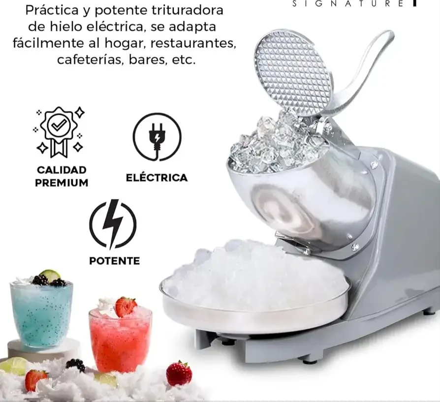 MAQUINA TRITURADORA DE HIELO 🧊 3