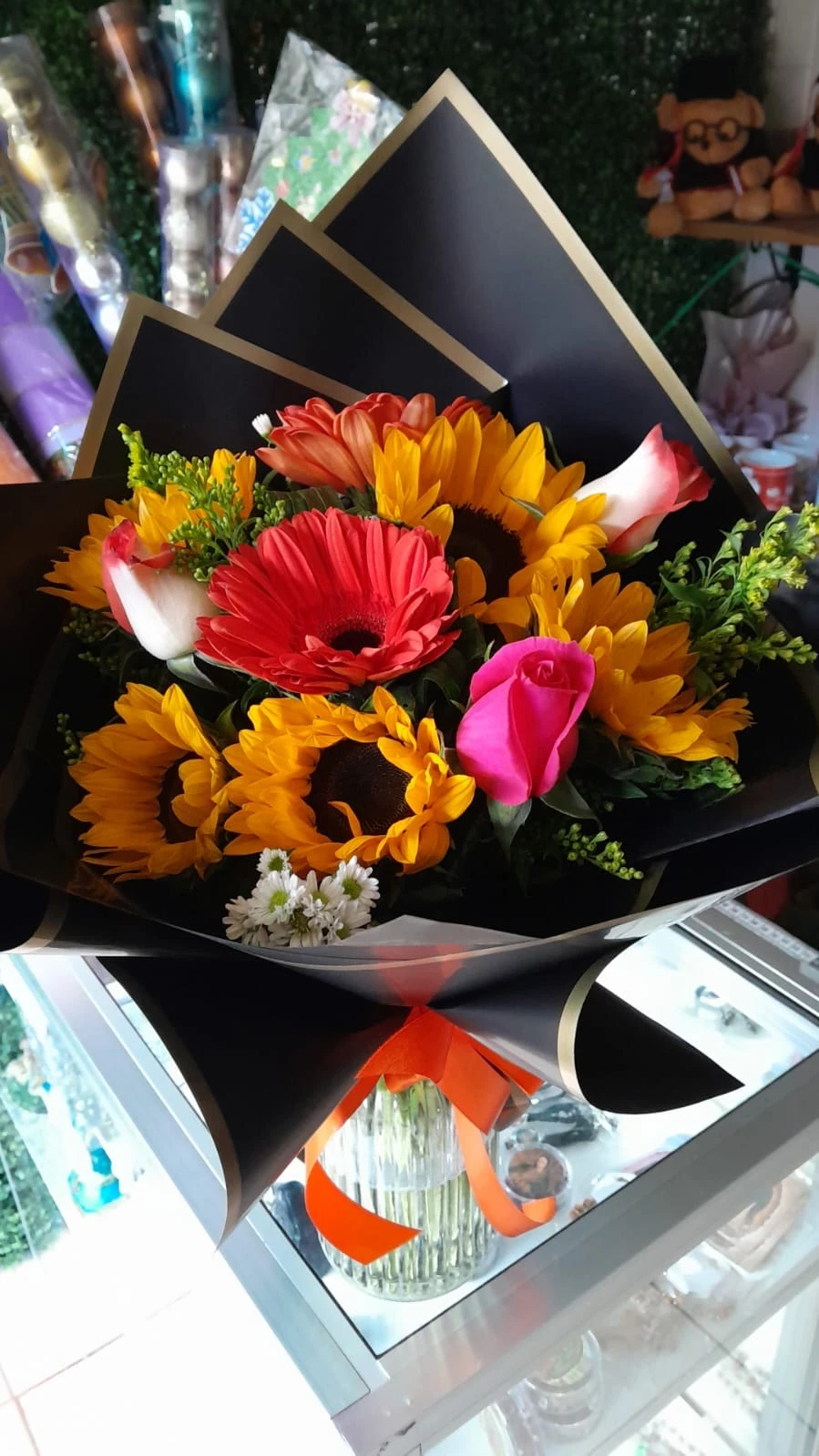 Rosa girasol 4