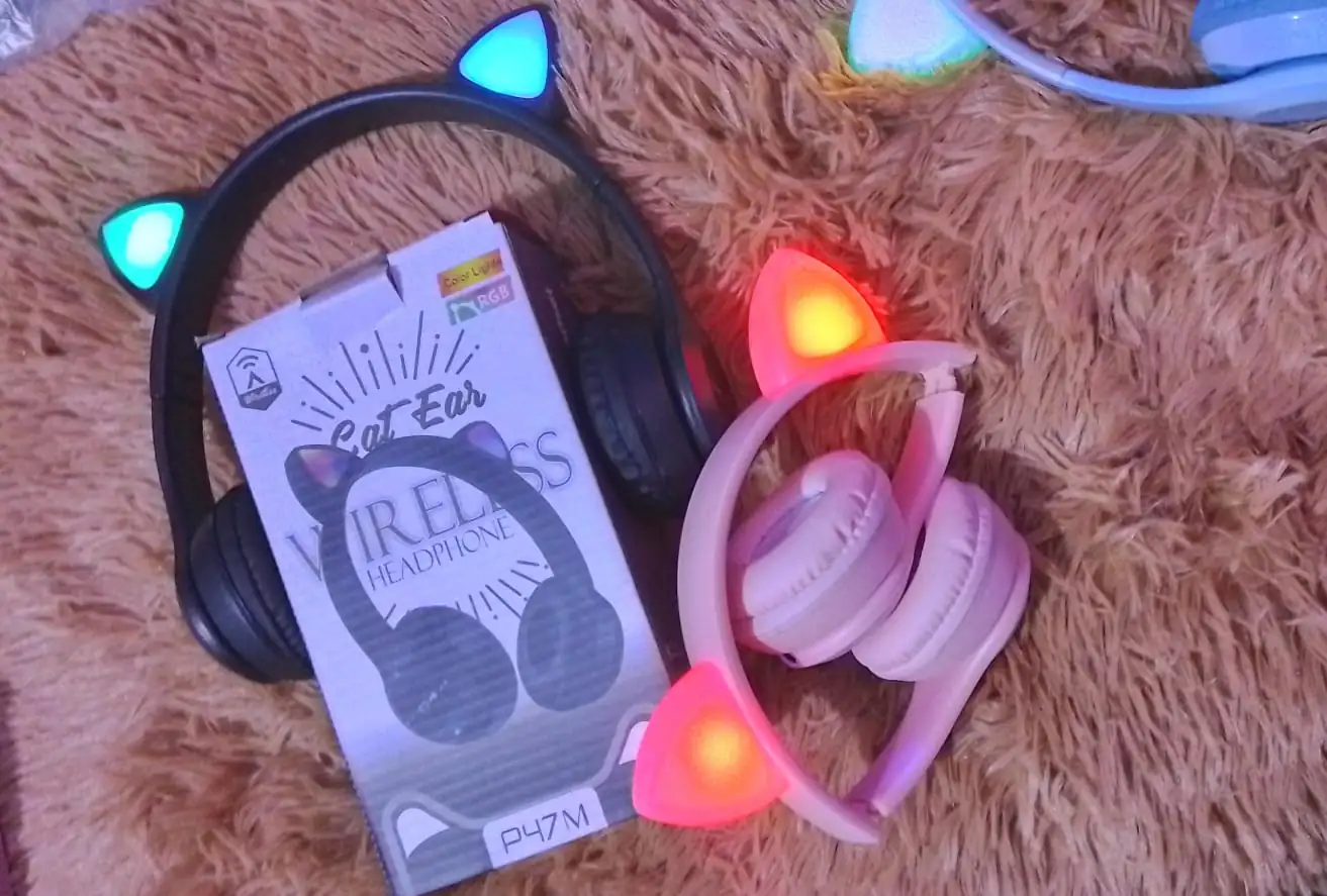 Auriculares p47 oreja de gato 3