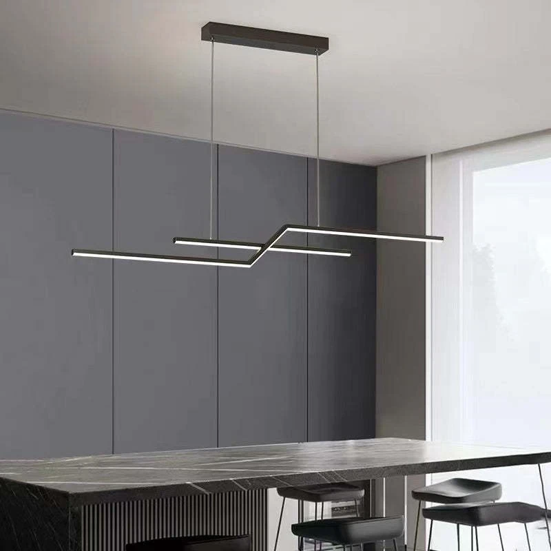 LAMPARA COLGANTE NEGRA ZETA 22W 3K  2
