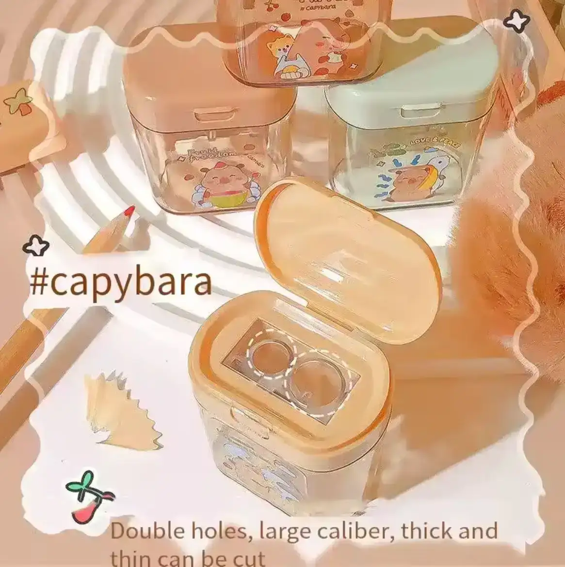 Sacapuntas capibara  3