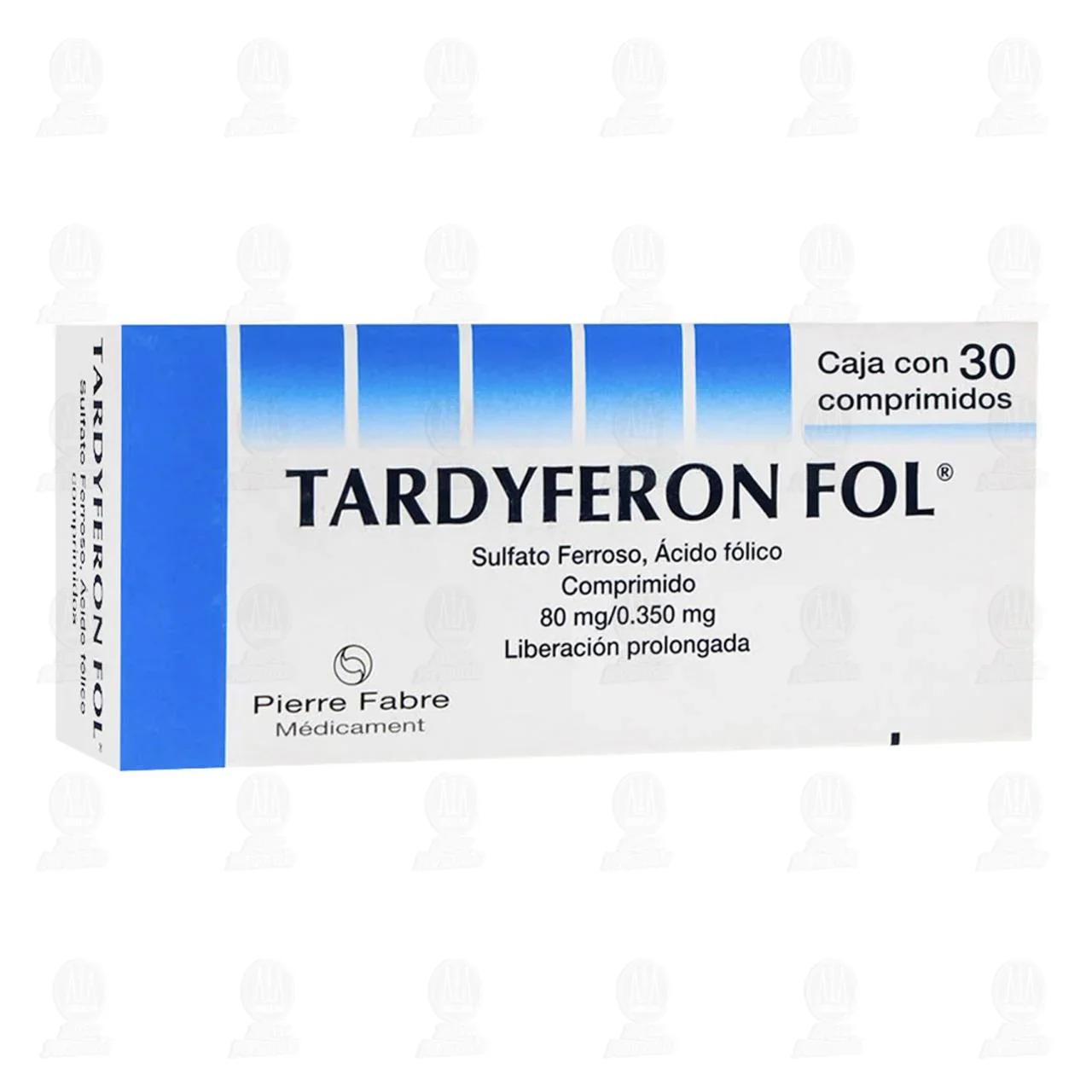 Tardyferon Fol 80mg/0.350mg 30comp