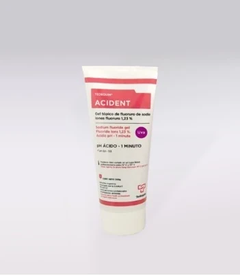 ACIDENT GEL TOPICO FLUORURO DE SODIO - TEDEQUIM