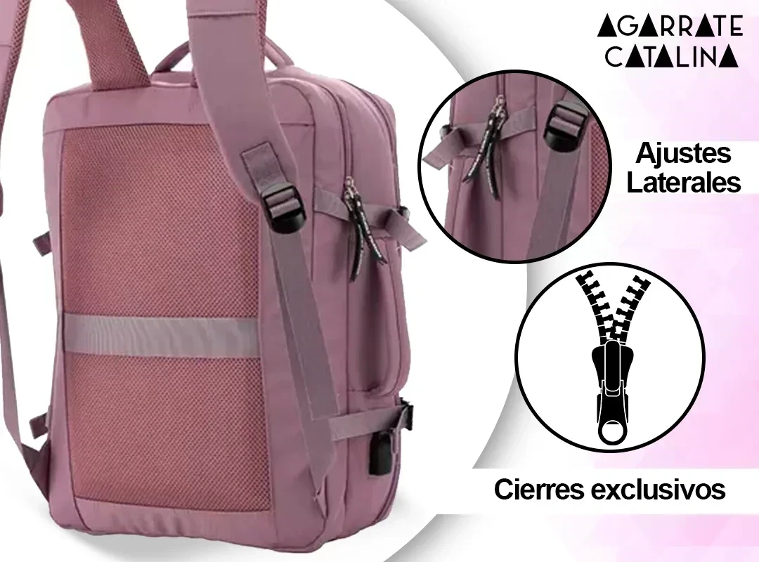 MOCHILA PORTANOTEBOOK AGARRATE CATALINA ACMO02 5
