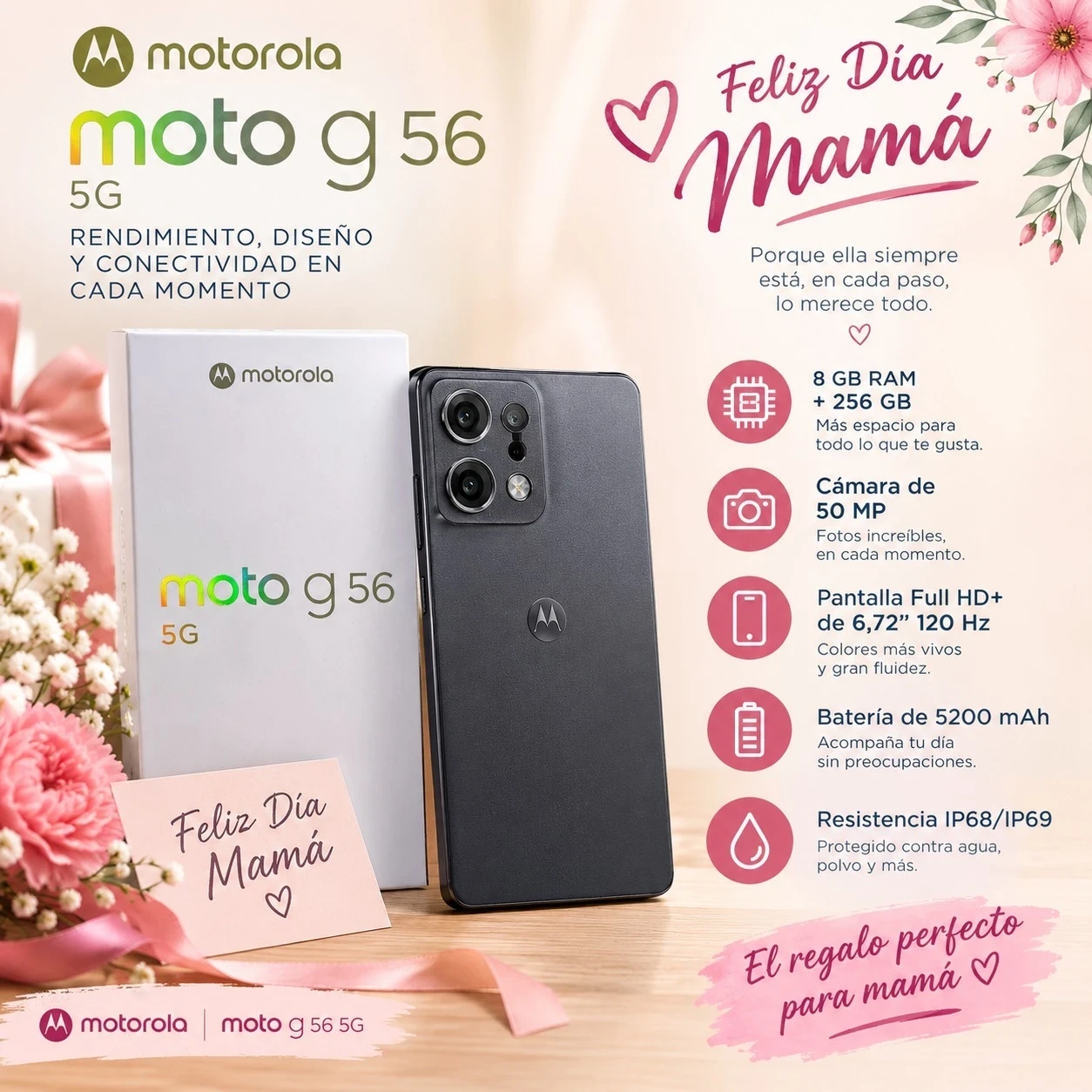 MOTO G56 256/8GB 5G