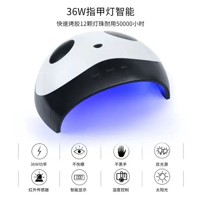 LÁMPARA DE UÑAS UV PANDA 4