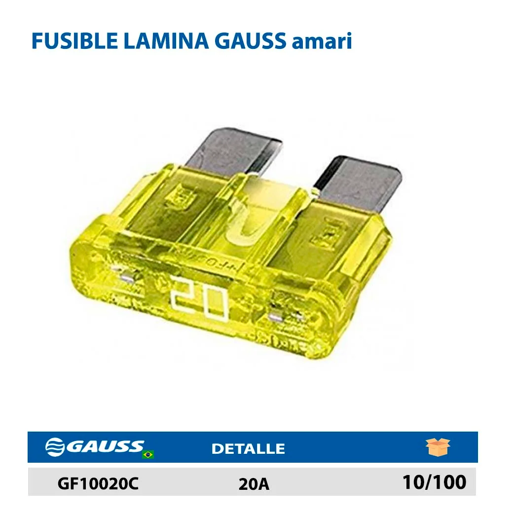 FUSIBLE LAMINA GAUSS amari 20A