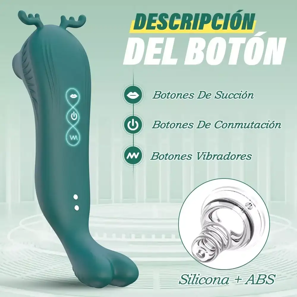 Vibrador Con Succionador De Clítoris Y Estimulador Punto G 2